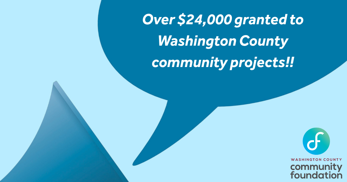 Washington County Community Foundation awards over $24,000 in spring grants 