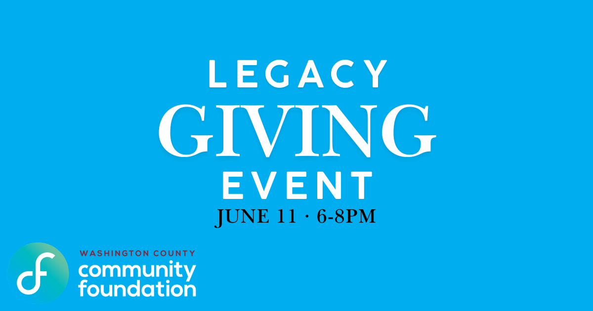 WCCF Invites You To A Thank You and Legacy Giving Event